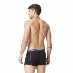 Boxer coton homme avec surpiqûres colorées