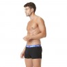 Lot de 4 Boxers coton homme uni ceinture colorées