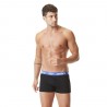 Lot de 4 Boxers coton homme uni ceinture colorées