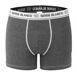 Lot de 2 Boxers coton homme avec surpiqûres Class