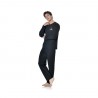 Ensemble pyjama long homme t-shirt col rond West Ensemble pyjama long homme t-shirt col rond West