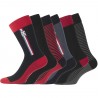 Lot de 6 Paires de Chaussettes de Ville coton homme peigné doux