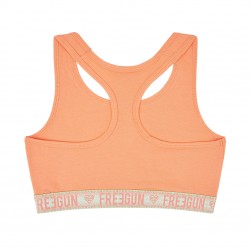 Brassière femme coton bio avec ceinture sublimation