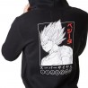 Sweat à capuche avec zip homme Dragon Ball Z Vegeta Sweat à capuche avec zip homme Dragon Ball Z Vegeta