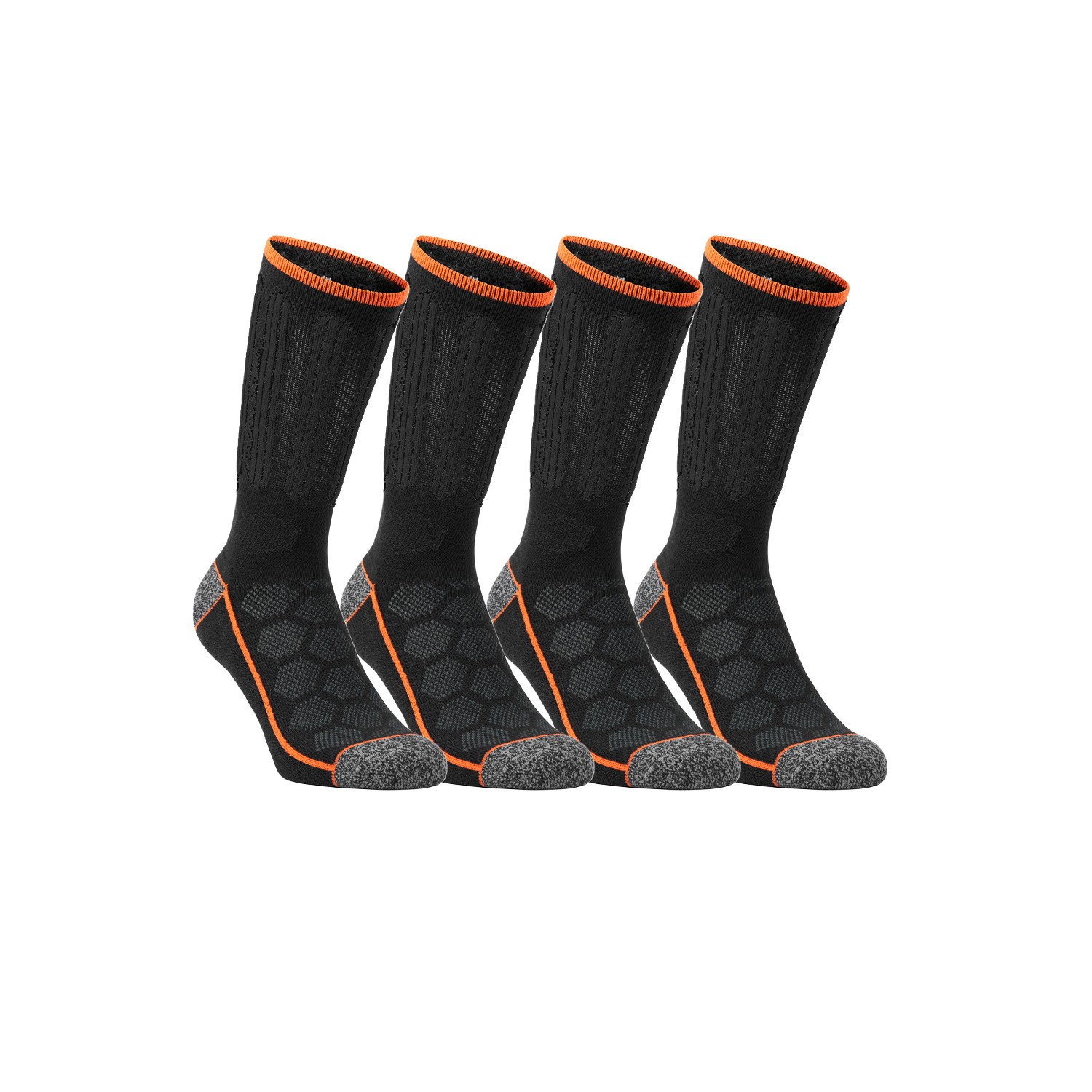 Lot de 4 Paires de Chaussettes hautes de travail Tool Lot de 4 Paires de Chaussettes hautes de travail Tool
