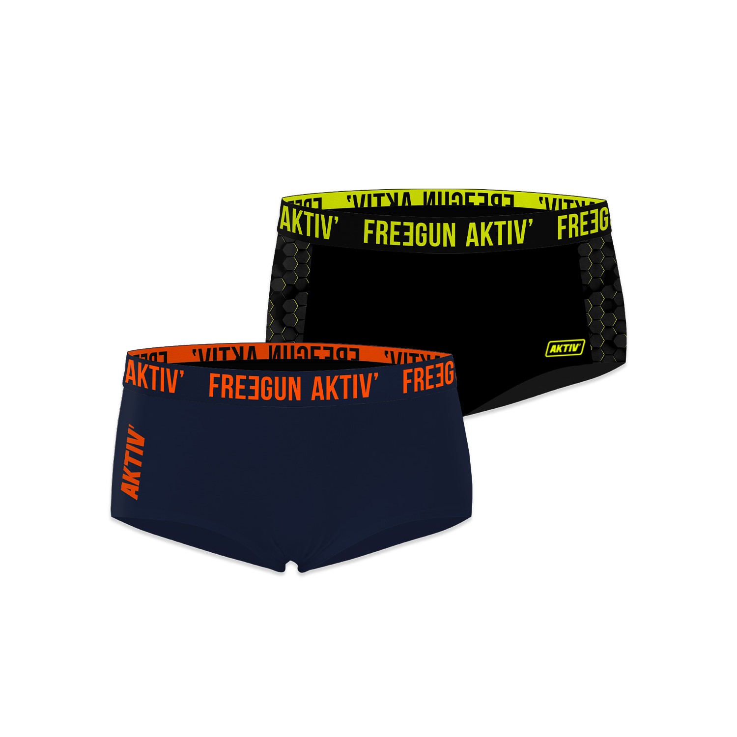 Lot de 2 Boxers femme Aktiv Uni Lot de 2 Boxers femme Aktiv Uni