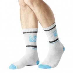 Lot de 6 Paires de Chaussettes Tennis homme assorties