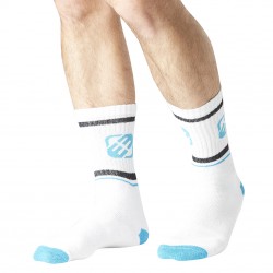 Lot de 6 Paires de Chaussettes Tennis homme assorties