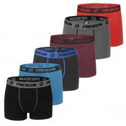 Pack Surprise de 6 Boxers coton homme