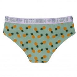 Boxer coton fille Ananas