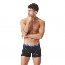 Boxer coton homme avec surpiqûres colorées