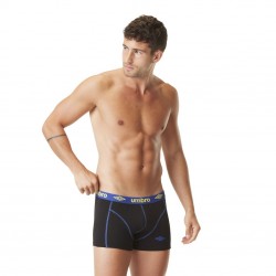 Boxer coton homme avec surpiqûres colorées