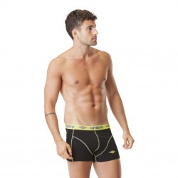 Boxer coton homme avec surpiqûres colorées