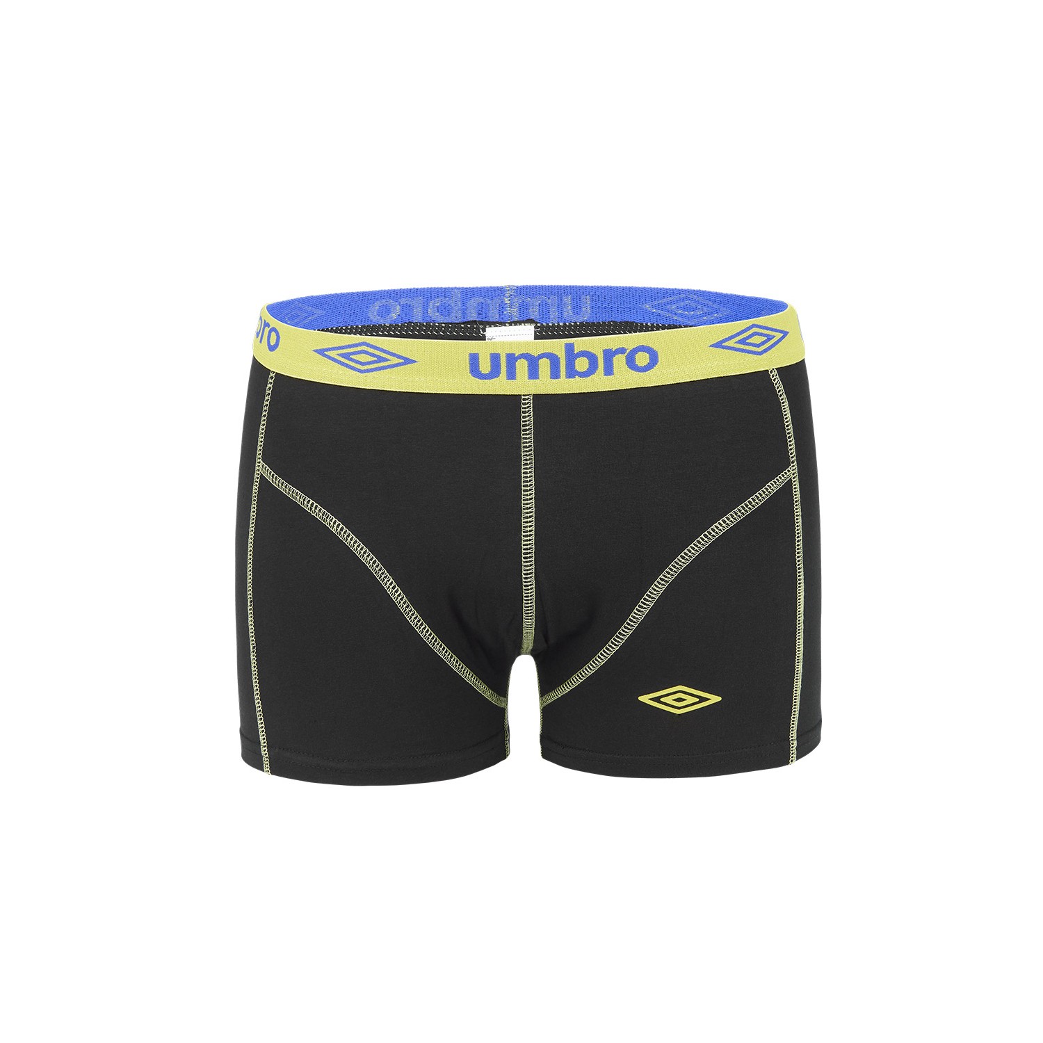 Boxer coton homme avec surpiqûres colorées