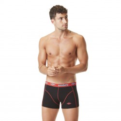 Boxer coton homme avec surpiqûres colorées