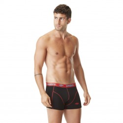 Boxer coton homme avec surpiqûres colorées