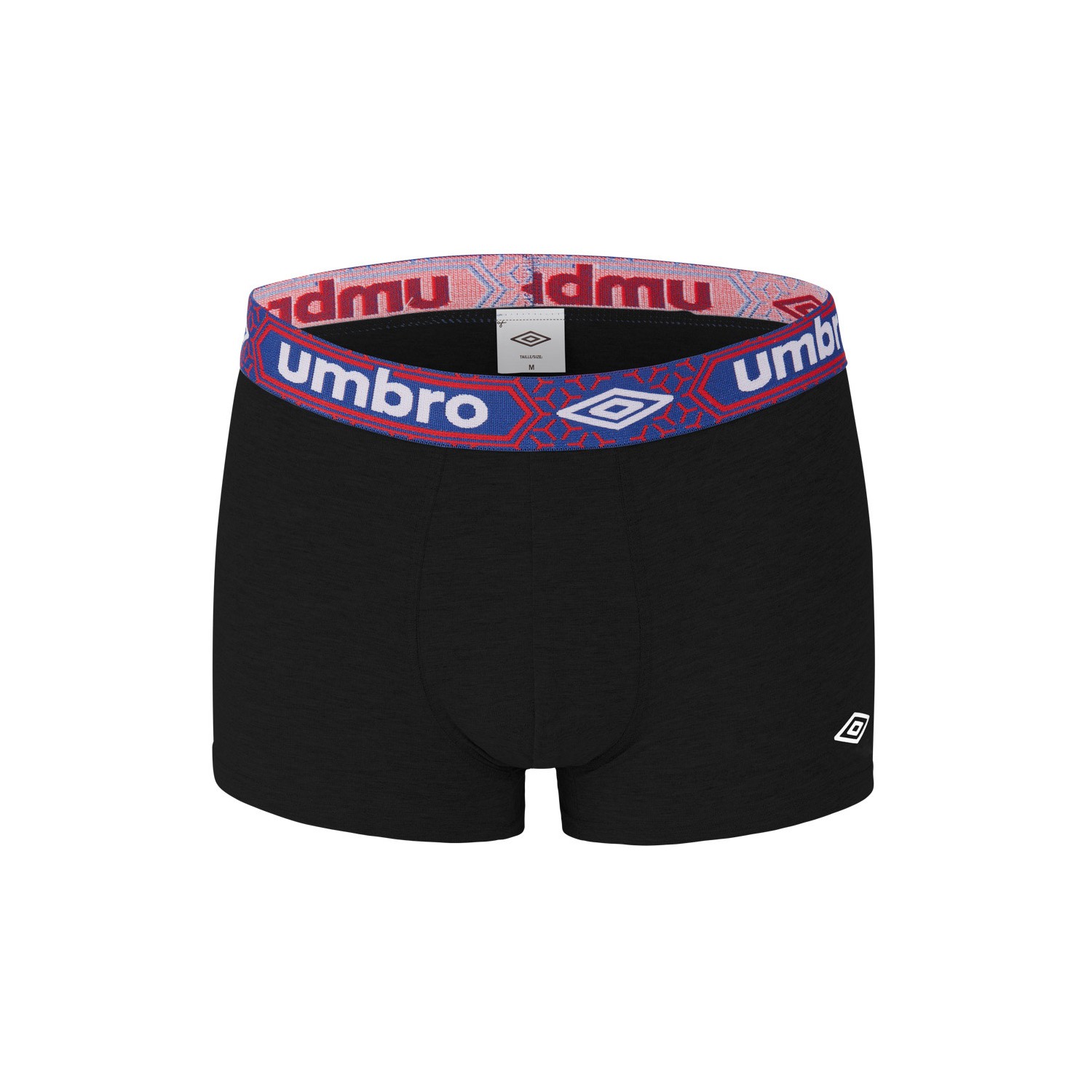 Boxer coton homme uni ceinture