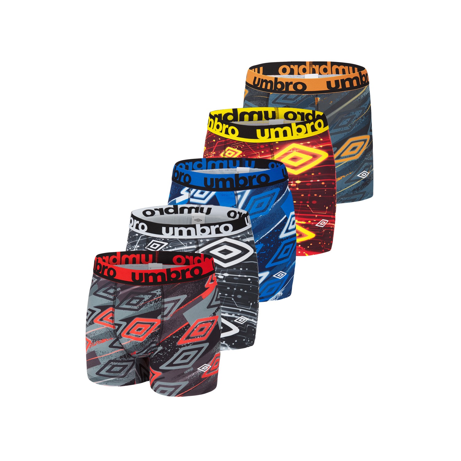 Lot de 5 Boxers homme imprimé Sublimation