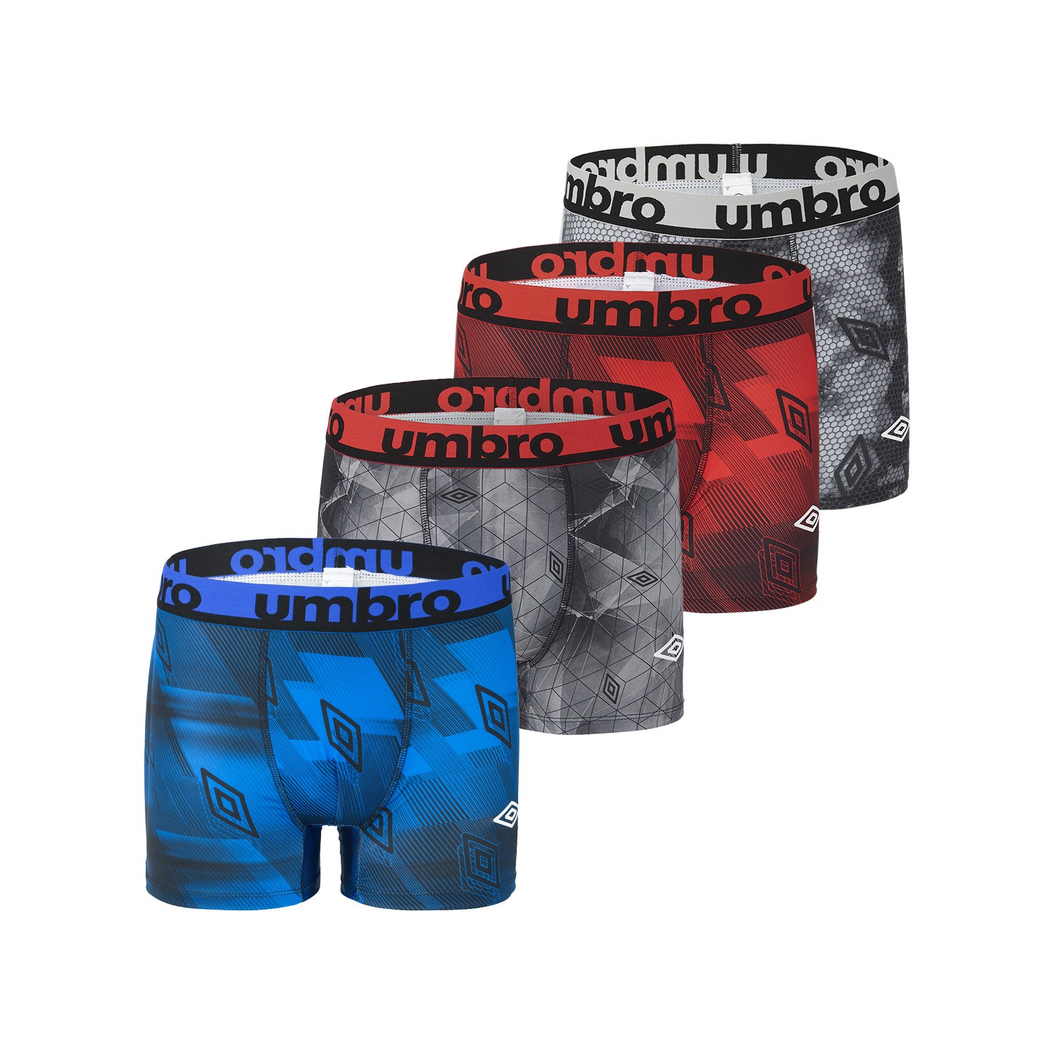 Lot de 4 Boxers homme imprimé Sublimation Lot de 4 Boxers homme imprimé Sublimation