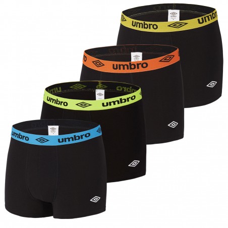 Lot de 4 Boxers coton homme