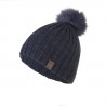 Bonnet femme avec pompom Bonnet femme avec pompom
