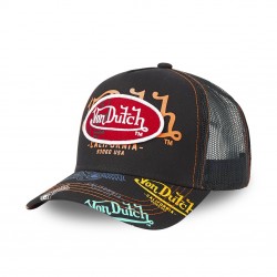 Casquette Trucker Brand Black