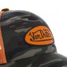 Casquette Trucker Von Dutch Camouflage filet Orange