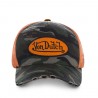 Casquette Trucker Von Dutch Camouflage filet Orange