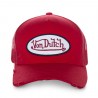 Casquette Trucker filet Fresh Rouge