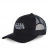 Casquette Trucker homme Lofb California filet Noir Casquette Trucker homme Lofb California filet Noir