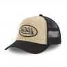 Casquette Trucker avec filet Paille Casquette Trucker avec filet Paille