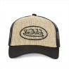 Casquette Trucker avec filet Paille Casquette Trucker avec filet Paille