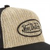 Casquette Trucker avec filet Paille Casquette Trucker avec filet Paille