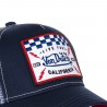 Casquette Trucker homme Square Life Fast Bleu Casquette Trucker homme Square Life Fast Bleu