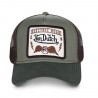 Casquette Trucker homme Von Dutch Square Flying Eye Vert