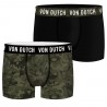 Lot de 2 Boxers homme en coton Von Dutch Basic Camouflage