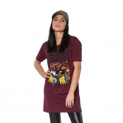 T-shirt femme Oversize col...