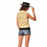 Gilet tailleur femme sans manches Cow Gilet tailleur femme sans manches Cow