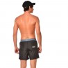 Boardshort homme bicolore avec bandes latérales
