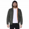 Sweat zippé à capuche homme en maille et doublé Joss Sweat zippé à capuche homme en maille et doublé Joss