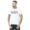 T-shirt Col rond homme First Blanc Print Noir T-shirt Col rond homme First Blanc Print Noir