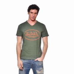 T-shirt homme slim fit Col...