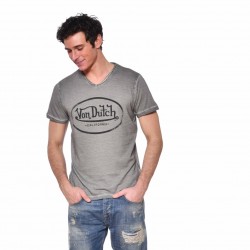 T-shirt homme slim fit Col...