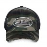 Casquette baseball homme Von Dutch Camouflage avec filet Casquette baseball homme Von Dutch Camouflage avec filet