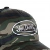 Casquette baseball homme Von Dutch Camouflage avec filet Casquette baseball homme Von Dutch Camouflage avec filet