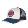 Casquette Trucker homme avec filet bleu