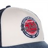 Casquette Trucker homme avec filet bleu