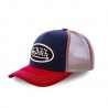 Casquette Trucker Colors Tricolore Rouge, Noir, Blanc