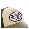 Casquette baseball Jacks Marron Ecusson Blanc