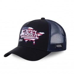 Casquette baseball USA noir